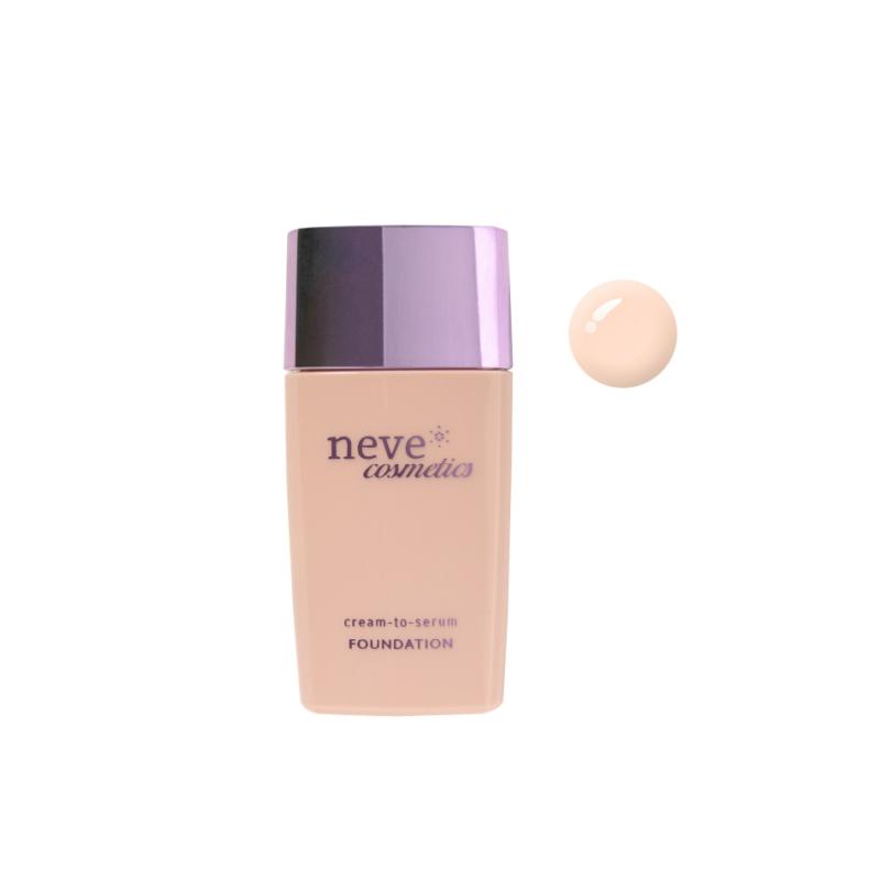 Fondotinta Cream To Serum Light Rose - Neve Cosmetics