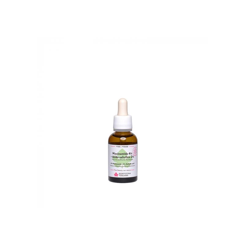 Niacinamide 4% + Acido Salicilico 2% 30 ml  - Biofficina Toscana