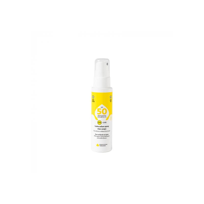 Latte spray viso-corpo SPF50 100 ml - Biofficina Toscana